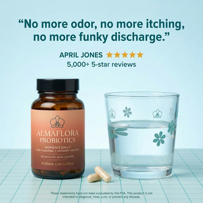 AlmaFlora | 2-in-1 Vaginal + Urinary Probiotic